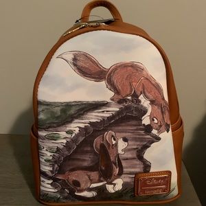 Loungefly Disney Fox & the Hound Mini Backpack